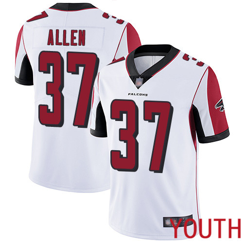 Atlanta Falcons Limited White Youth Ricardo Allen Road Jersey NFL Football #37 Vapor Untouchable->atlanta falcons->NFL Jersey